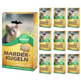 SILBERKRAFT Silence Marder-Duftkugeln