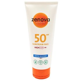 Zenova Sonnencreme für Gesicht LSF 50