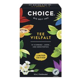 CHOICE - Tee Vielfalt Mix-Pack Bio