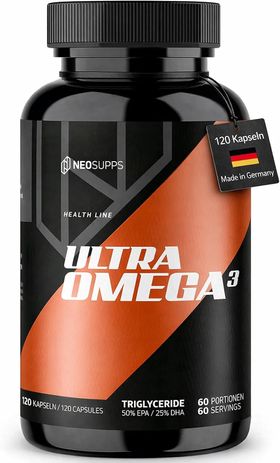 Neosupps Ultra Omega 3, hochdosiert, EPA & DHA