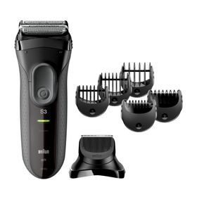 Braun - Elektrischer Rasierer "Series 3 Shave&Style 3000BT" in Schwarz