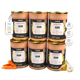 Monoprotein Huhn Nassfutter für Hunde