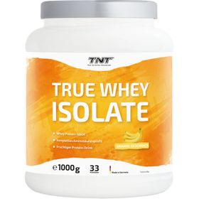 TNT True Whey Isolate - Banane - extrem hoher Eiweißanteil, kaum milchiger Geschmack