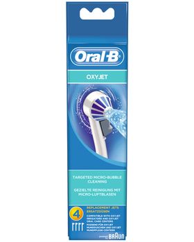 Oral-B - Ersatzdüsen "Ersatzdüsen OxyJet 4er" in Weiß