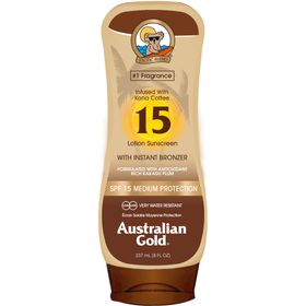 Australien Gold SPF 15 Lotion mit Bronzer