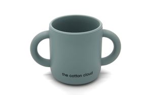 the cotton cloud Becher aus Silikon Jade