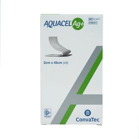 AQUACEL Ag+ 2x45 cm Tamponaden