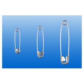 NOBA Sicherheitsnadeln 6 mm x 34 mm 12 Stück