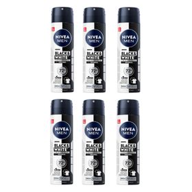 NIVEA Deodorant Men Black & White Invisible Original Deo Spray