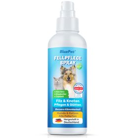 BluePet Entfilzungsspray für bessere Kämmbarkeit für Hunden & Katzen