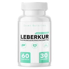 Saint Nutrition® | Leber Kur Kapseln | Ihre Ergänzung