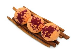 Badebombe Grapefruit mit Traubenkernöl 1 Stück 125 g