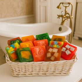 Handgemachte Glycerin Seife Honig 100 g