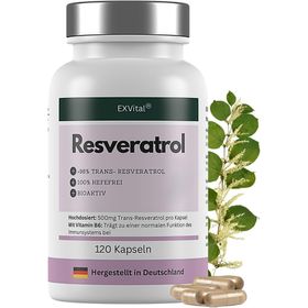 EXVital® Resveratrol Kapseln, 500mg
