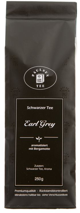 Paulsen Earl Grey, schwarzer Tee