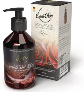 DaniChou Massageöl Rose