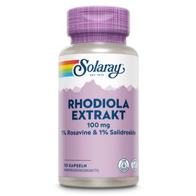 Solaray Rhodiola Extrakt 100 mg