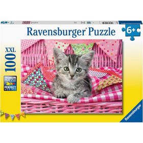 ravensburger Puzzle Niedliches kätzchen xxl 100 Teile