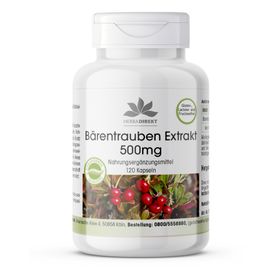 BÄRENTRAUBEN Extrakt 500 mg Kapseln