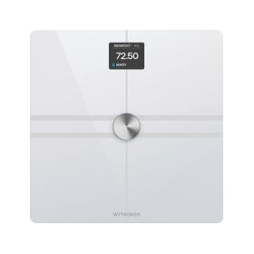 Withings Body Comp weiß Smarte Körperwaage Personenwaage WLAN Bluetooth Display