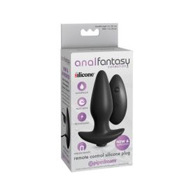 Anal Fantasy Collection - RC Silicone Plug Black
