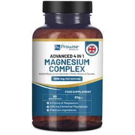 Prowise Healthcare Magnesiumglycinat-Komplex 4-in-1 – 1866 mg