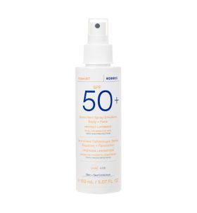 KORRES Yoghurt Sonnenspray-Emulsion für Gesicht und Körper SPF50+