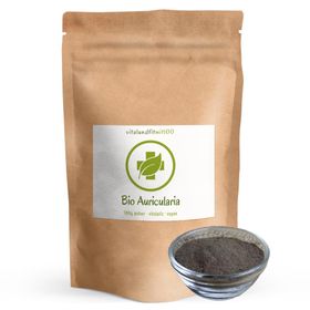 vitalundfitmit100® Bio Auricularia Pulver