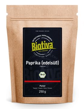 Biotiva Paprika edelsüß gemahlen Bio