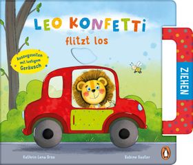 Leo Konfetti flitzt los