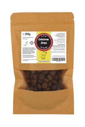 TierGlück Colostrum Drops mit Immunglobulline G und Kuhcolostrum für Hunde