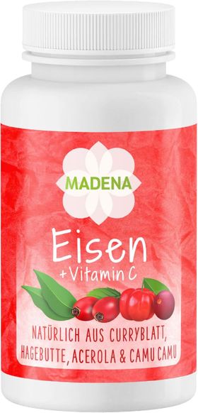 MADENA Eisen mit Vitamin C Kapseln