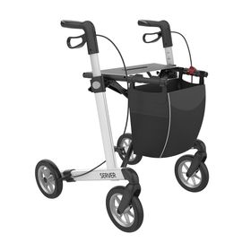 Rehasense Server L Komfort Softrad Rollator weiß