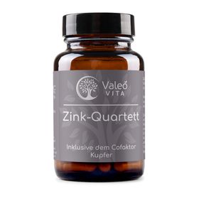 Valeo Vita™ Zink-Quartett + Kupfer Kapseln - 30 mg