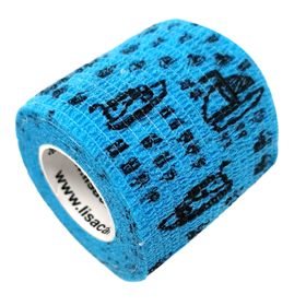 LisaCare selbstklebender Verband - Fahrzeuge Blau - 5cm x 4,5cm