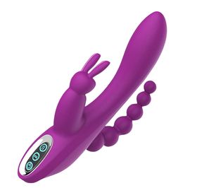 Triple places - Rabbit Vibrator