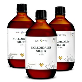 Echt Vital Kolloidales Silber 10 ppm