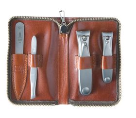 DREITURM Solingen Premium Made in Solingen Echtleder-Etui - Modell Whisky