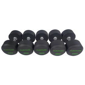 Tunturi Pro PU Hanteln Kompakt 34 - 42 kg - 5 Paar