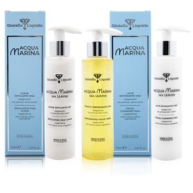 Gioiello Liquido Gesichtspflegeset Tonic, Reinigungsmilch und Peeling