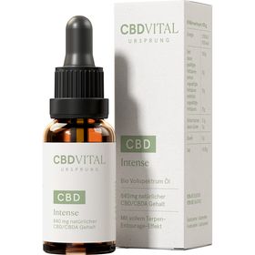 CBD VITAL CBD Vollspektrum Öl URSPRUNG Intense Tropfen