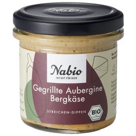 Nabio Aufstrich Gegrillte Aubergine Bergkäse