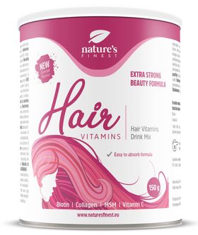 Nature's Finest Hair Vitamins - Haarvitamine für glänzendes, starkes und gesundes Haar mit Biotin