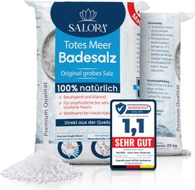 Salora® Totes Meer Badesalz aus Jordanien - als Badezusatz