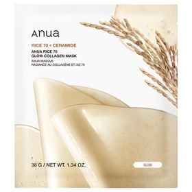 Anua Rice 70 Glow Collagen Mask