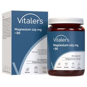 Vitaler’s Magnesium 125 mg + Vitamin B6