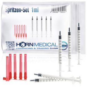 Horn Medical Spritzen-Set 1ml Feindosierspritzen