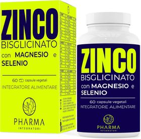Zink Bisglycinat 15mg hochdosiert mit Vitamin C Selen Magnesium Calcium Vitamin D3 Kupfer L-Carnosin