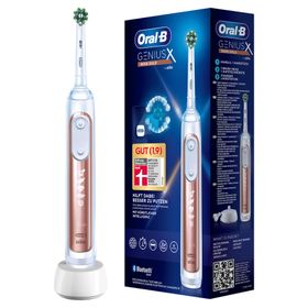 Oral-B - Elektrische Zahnbürste "Genius X - Rosegold" in Roségold