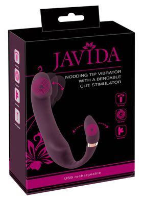 JAVIDA - Nodding Tip - Vibrator mit Stimulator